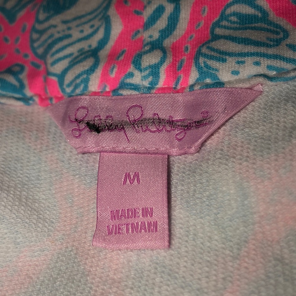 Lilly Pulitzer Skipper Popover Little Tipsy Conch - Picture 6 of 8